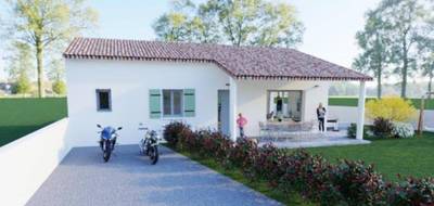 Terrain et maison à Bourg-Saint-Andéol en Ardèche (07) de 90 m² à vendre au prix de 234400€ - 4