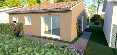 Terrain et maison à Grisolles en Tarn-et-Garonne (82) de 73 m² à vendre au prix de 212000€ - 2
