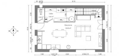 Terrain et maison à Sillans-la-Cascade en Var (83) de 80 m² à vendre au prix de 350000€ - 3