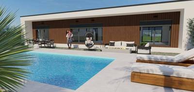 Terrain et maison à Ruoms en Ardèche (07) de 95 m² à vendre au prix de 391300€ - 1