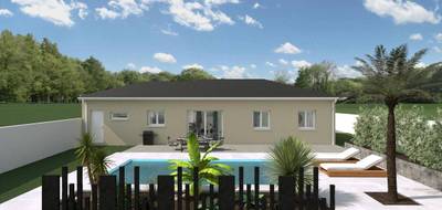 Terrain et maison à Jonage en Rhône (69) de 90 m² à vendre au prix de 497000€ - 2