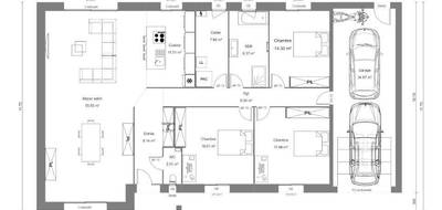 Terrain et maison à Paillencourt en Nord (59) de 155 m² à vendre au prix de 422716€ - 4