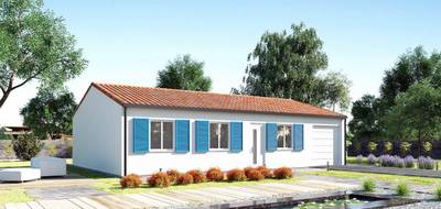 Terrain et maison à L'Île-d'Olonne en Vendée (85) de 78 m² à vendre au prix de 283957€ - 3
