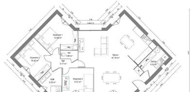 Terrain et maison à Sillans-la-Cascade en Var (83) de 90 m² à vendre au prix de 350000€ - 4