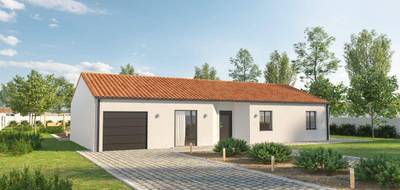 Terrain et maison à Saint-Mathurin en Vendée (85) de 80 m² à vendre au prix de 252454€ - 1