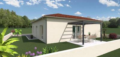 Terrain et maison à Ambérieux en Rhône (69) de 62 m² à vendre au prix de 285400€ - 2