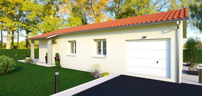 Terrain et maison à Chalamont en Ain (01) de 80 m² à vendre au prix de 275000€ - 1