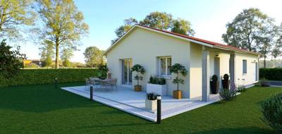 Terrain et maison à Chalamont en Ain (01) de 80 m² à vendre au prix de 275000€ - 2