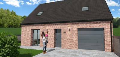 Terrain et maison à Bruille-lez-Marchiennes en Nord (59) de 92 m² à vendre au prix de 227000€ - 1