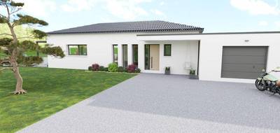 Terrain et maison à Barjac en Gard (30) de 122 m² à vendre au prix de 394600€ - 1