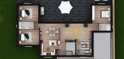 Terrain et maison à Chinon en Indre-et-Loire (37) de 137 m² à vendre au prix de 308150€ - 2