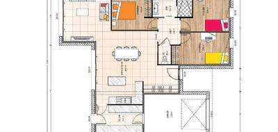 Terrain et maison à Morannes sur Sarthe-Daumeray en Maine-et-Loire (49) de 90 m² à vendre au prix de 209750€ - 4