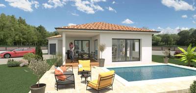 Terrain et maison à Saint-Priest-en-Jarez en Loire (42) de 115 m² à vendre au prix de 398337€ - 2