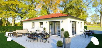 Terrain et maison à Dompierre-sur-Veyle en Ain (01) de 100 m² à vendre au prix de 279500€ - 2