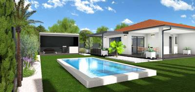 Terrain et maison à Sillans en Isère (38) de 117 m² à vendre au prix de 302000€ - 1