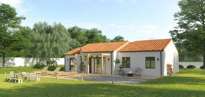 Terrain et maison à Saint-André-d'Allas en Dordogne (24) de 111 m² à vendre au prix de 217000€ - 1