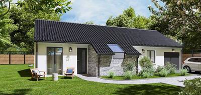 Terrain et maison à Chemaudin et Vaux en Doubs (25) de 88 m² à vendre au prix de 259077€ - 1
