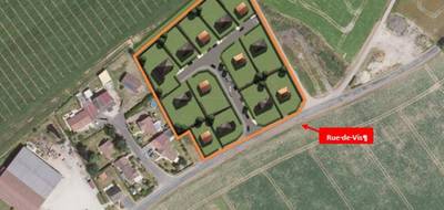 Terrain à Chérisy en Pas-de-Calais (62) de 693 m² à vendre au prix de 69500€ - 3