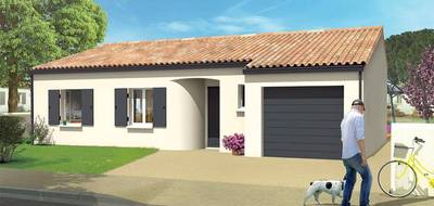 Terrain et maison à Saint-Médard-d'Aunis en Charente-Maritime (17) de 110 m² à vendre au prix de 286000€ - 1