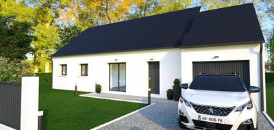 Terrain et maison à Véretz en Indre-et-Loire (37) de 90 m² à vendre au prix de 305000€ - 1