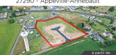 Terrain à Appeville-Annebault en Eure (27) de 1158 m² à vendre au prix de 50000€ - 2