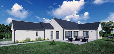 Terrain et maison à Sainte-Maure-de-Touraine en Indre-et-Loire (37) de 110 m² à vendre au prix de 258000€ - 1