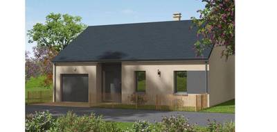 Terrain et maison à Domfront-en-Champagne en Sarthe (72) de 98 m² à vendre au prix de 265000€ - 1