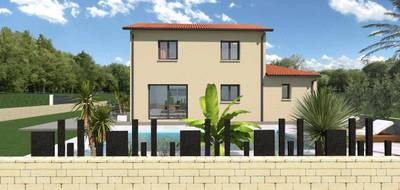 Terrain et maison à Rignieux-le-Franc en Ain (01) de 103 m² à vendre au prix de 374758€ - 2