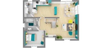 Terrain et maison à Chemin en Jura (39) de 149 m² à vendre au prix de 209680€ - 2