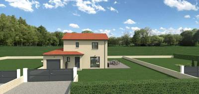 Terrain et maison à Rignieux-le-Franc en Ain (01) de 103 m² à vendre au prix de 374758€ - 1