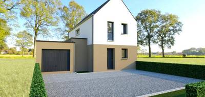 Terrain et maison à Montauban-de-Bretagne en Ille-et-Vilaine (35) de 86 m² à vendre au prix de 234996€ - 1