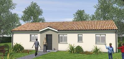 Terrain et maison à Haut-Mauco en Landes (40) de 90 m² à vendre au prix de 196400€ - 2