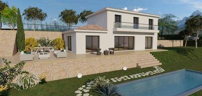 Terrain et maison à Roquefort-les-Pins en Alpes-Maritimes (06) de 130 m² à vendre au prix de 838000€ - 1