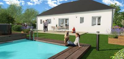 Terrain et maison à Saint-Florent-sur-Cher en Cher (18) de 90 m² à vendre au prix de 210900€ - 2