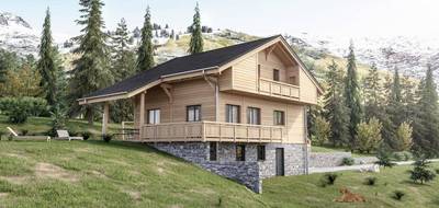 Terrain et maison à Abondance en Haute-Savoie (74) de 113 m² à vendre au prix de 673000€ - 2