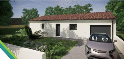 Terrain et maison à Cherves-Richemont en Charente (16) de 89 m² à vendre au prix de 206500€ - 1