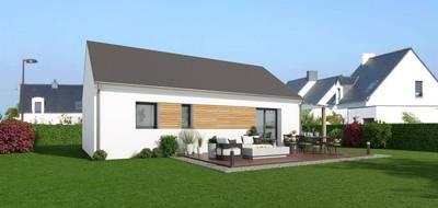 Terrain et maison à Plouescat en Finistère (29) de 62 m² à vendre au prix de 196500€ - 1