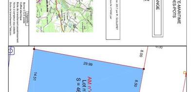 Terrain à Saintes en Charente-Maritime (17) de 468 m² à vendre au prix de 35600€ - 1