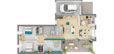 Terrain et maison à Saint-Médard-d'Aunis en Charente-Maritime (17) de 103 m² à vendre au prix de 294084€ - 4