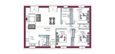 Terrain et maison à Soulignac en Gironde (33) de 110 m² à vendre au prix de 241182€ - 4