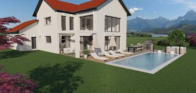 Terrain et maison à Champagne-en-Valromey en Ain (01) de 95 m² à vendre au prix de 564000€ - 2