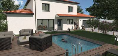 Terrain et maison à Montanay en Rhône (69) de 110 m² à vendre au prix de 550000€ - 2