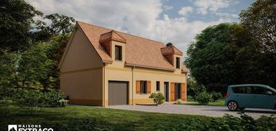 Terrain et maison à Oulins en Eure-et-Loir (28) de 112 m² à vendre au prix de 264000€ - 1