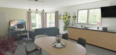 Terrain et maison à Cébazat en Puy-de-Dôme (63) de 87 m² à vendre au prix de 267680€ - 2
