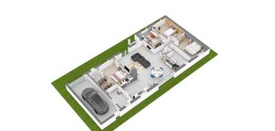 Terrain et maison à Buzançais en Indre (36) de 130 m² à vendre au prix de 213280€ - 3