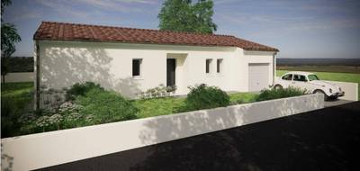 Terrain et maison à Cherves-Richemont en Charente (16) de 80 m² à vendre au prix de 212000€ - 2
