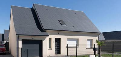 Terrain et maison à Auzouer-en-Touraine en Indre-et-Loire (37) de 100 m² à vendre au prix de 209000€ - 1