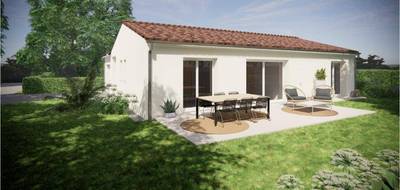 Terrain et maison à Cherves-Richemont en Charente (16) de 106 m² à vendre au prix de 202000€ - 2