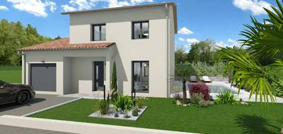 Terrain et maison à Saint-Symphorien-d'Ancelles en Saône-et-Loire (71) de 92 m² à vendre au prix de 235500€ - 1