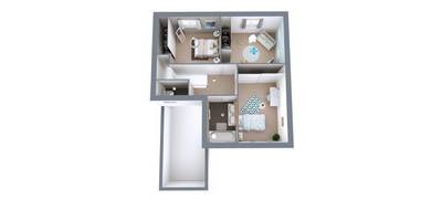 Terrain et maison à Langon en Gironde (33) de 90 m² à vendre au prix de 221640€ - 4